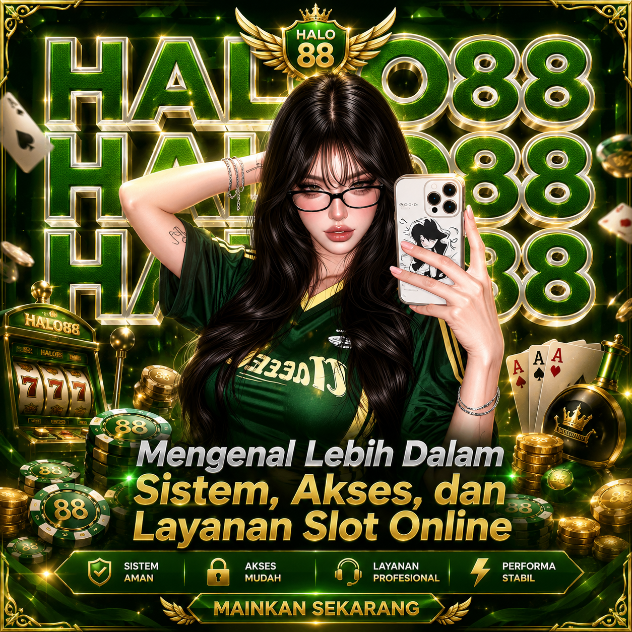 HALO88 sistem akses dan layanan Slot Online